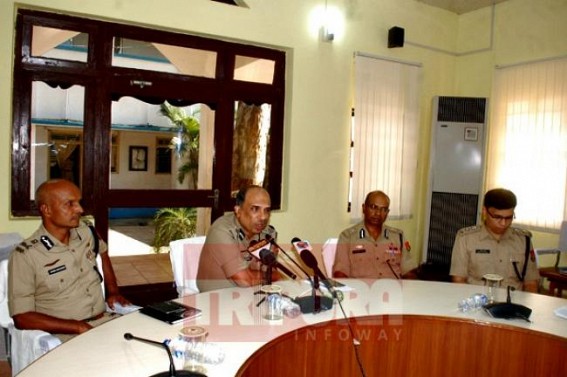 DGP K. Nagraj held press meet:  Denied permission to Patal kanya to hold any rally at Vivekanda ground on August 9